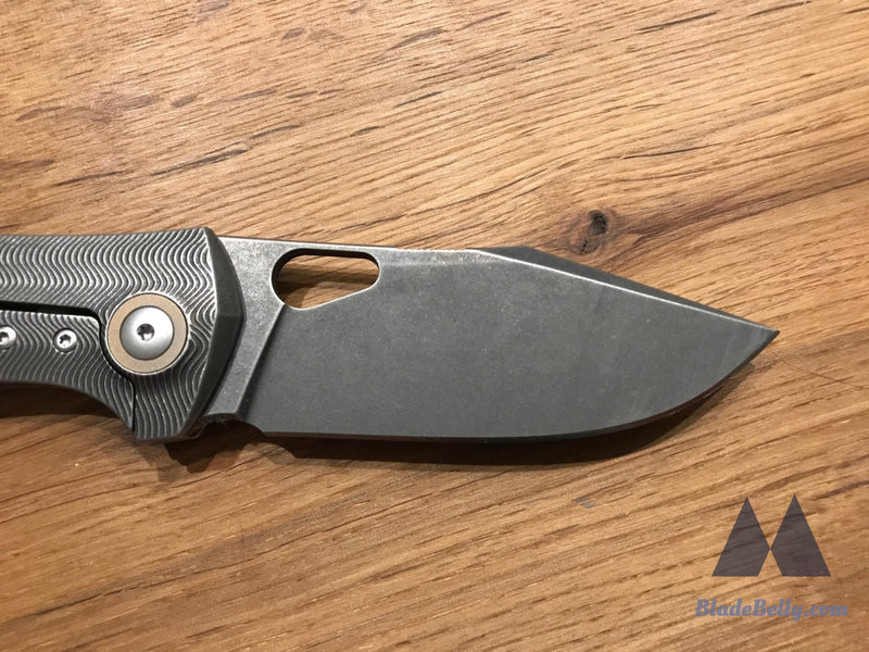 Giantmouse Gmp5 - Pirate Edition Elmax Dlc Blade With Stonewashed Pvd Handle