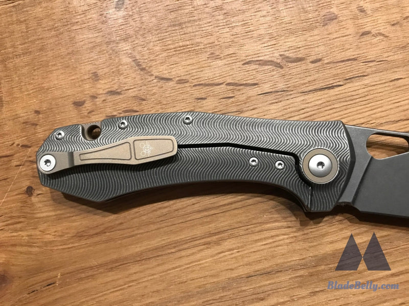 Giantmouse Gmp5 - Pirate Edition Elmax Dlc Blade With Stonewashed Pvd Handle