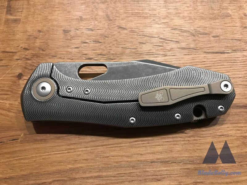 Giantmouse Gmp5 - Pirate Edition Elmax Dlc Blade With Stonewashed Pvd Handle