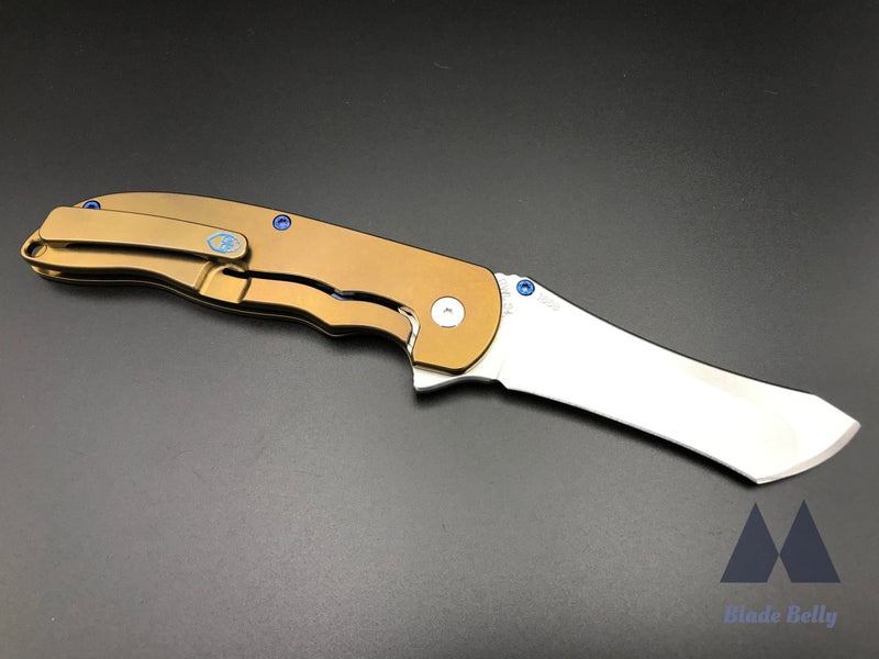 Grimsmo Norseman #1668 - Stonewashed Rwl34 And Bronze W/ Blue Reverse Honeycomb