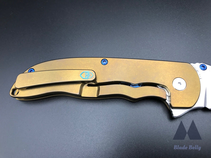 Grimsmo Norseman #1668 - Stonewashed Rwl34 And Bronze W/ Blue Reverse Honeycomb