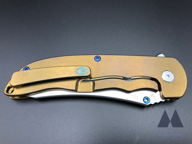 Grimsmo Norseman #1668 - Stonewashed Rwl34 And Bronze W/ Blue Reverse Honeycomb