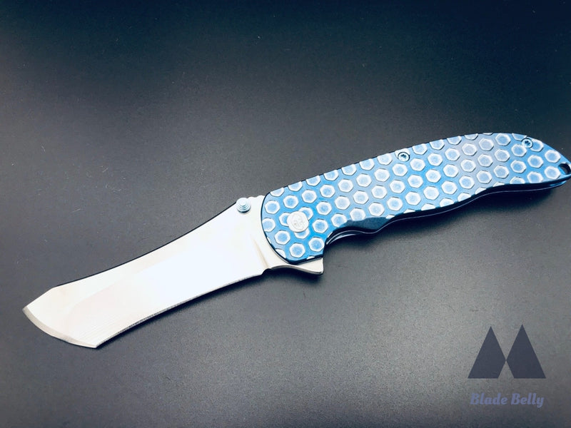 Grimsmo Norseman #1687 - Stonewashed Rwl34 And Ice Blue Honeycomb