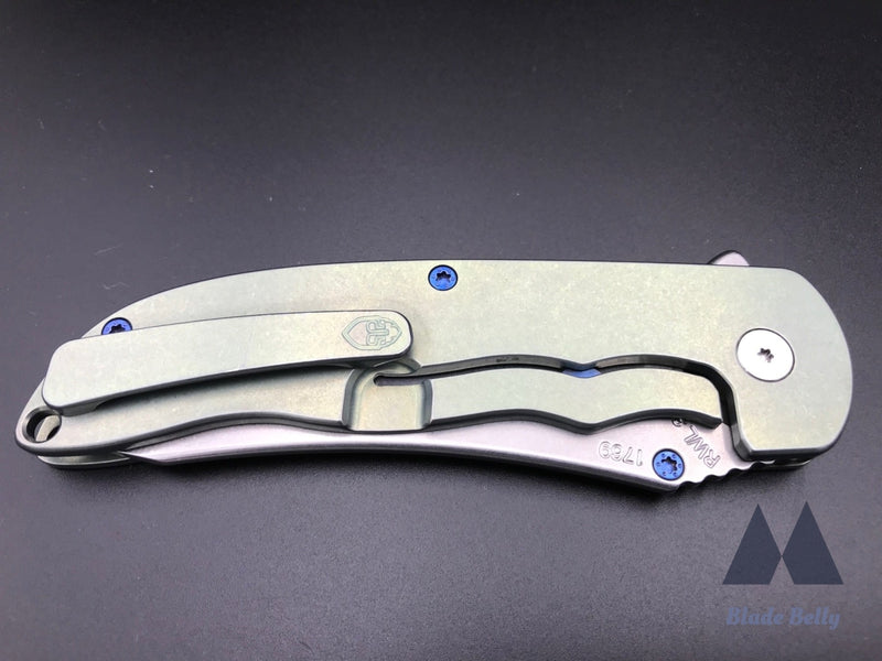 Grimsmo Norseman #1769 - Stonewashed Rwl34 And Green Diamond