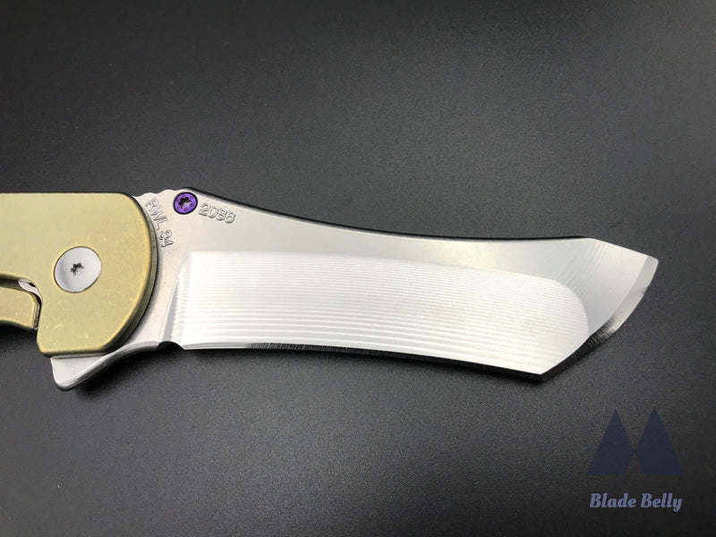 Grimsmo Norseman #2086 - Gold Diamond With Purple Tips