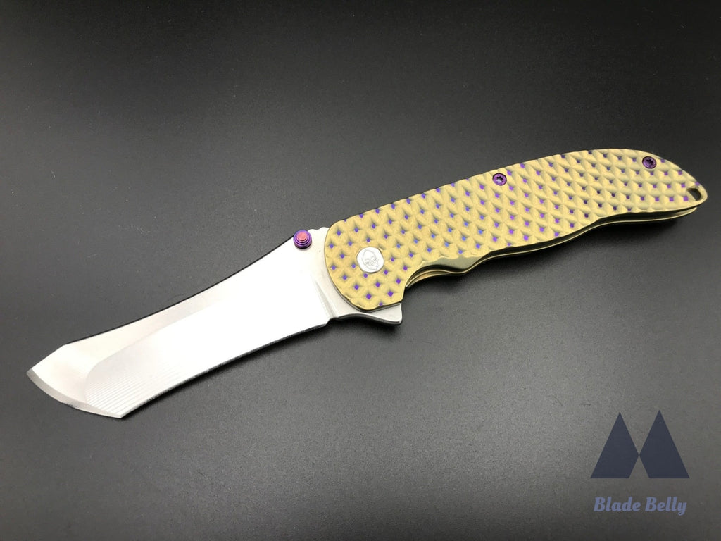 Grimsmo Norseman #2086 - Gold Diamond With Purple Tips