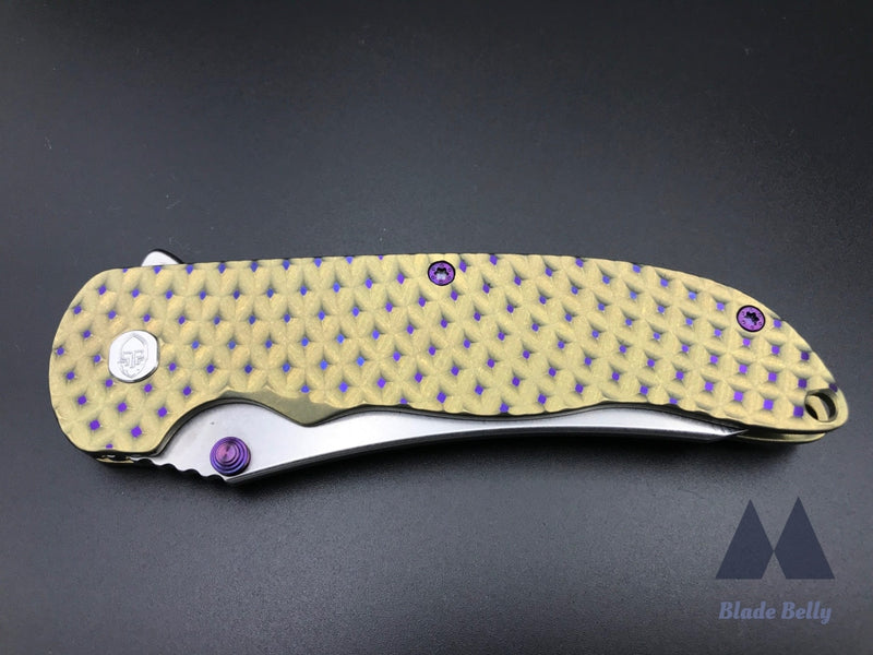 Grimsmo Norseman #2086 - Gold Diamond With Purple Tips