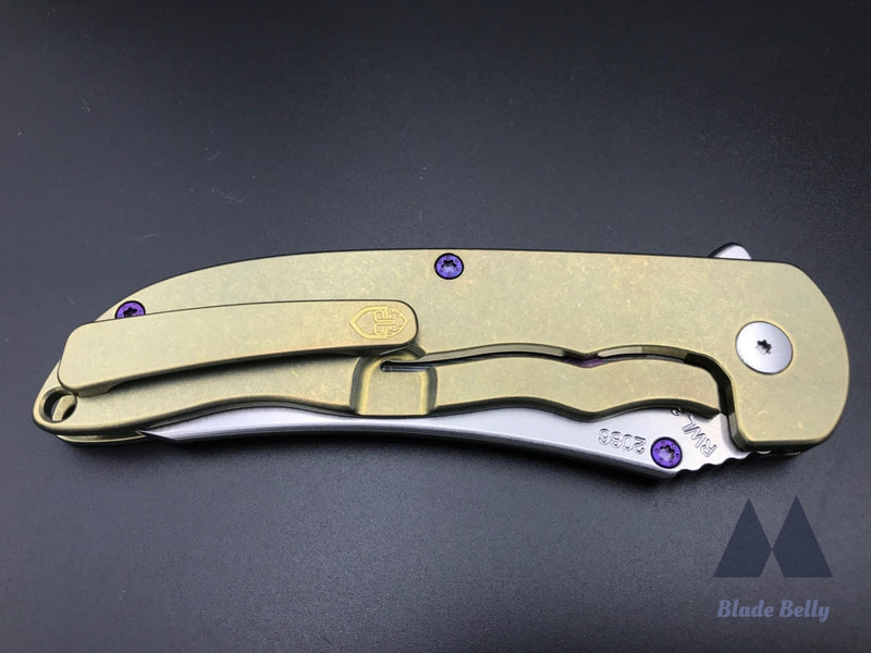 Grimsmo Norseman #2086 - Gold Diamond With Purple Tips