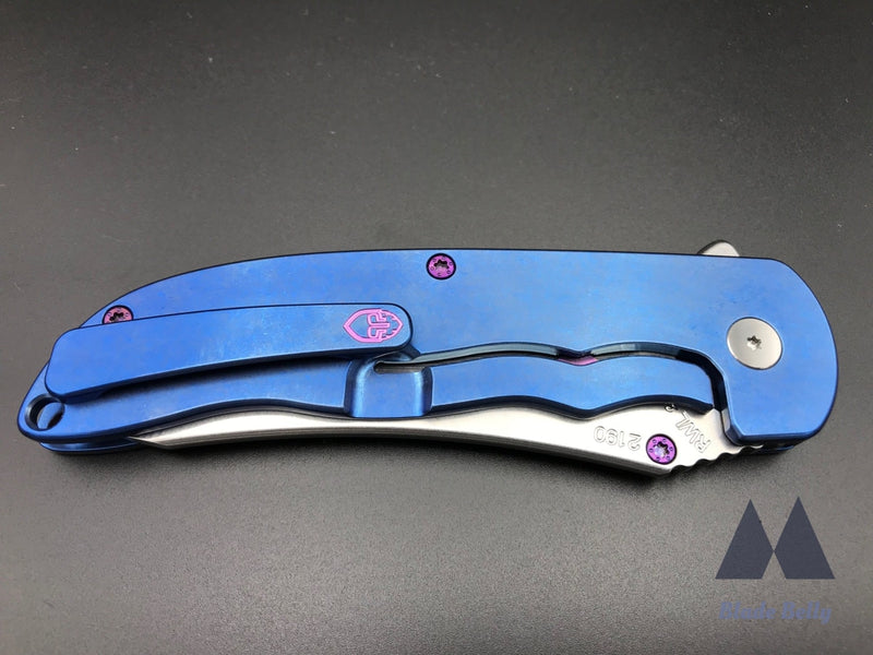 Grimsmo Norseman #2190 - Stonewashed Rwl34 And Blue W/ Pink Double Honeycomb