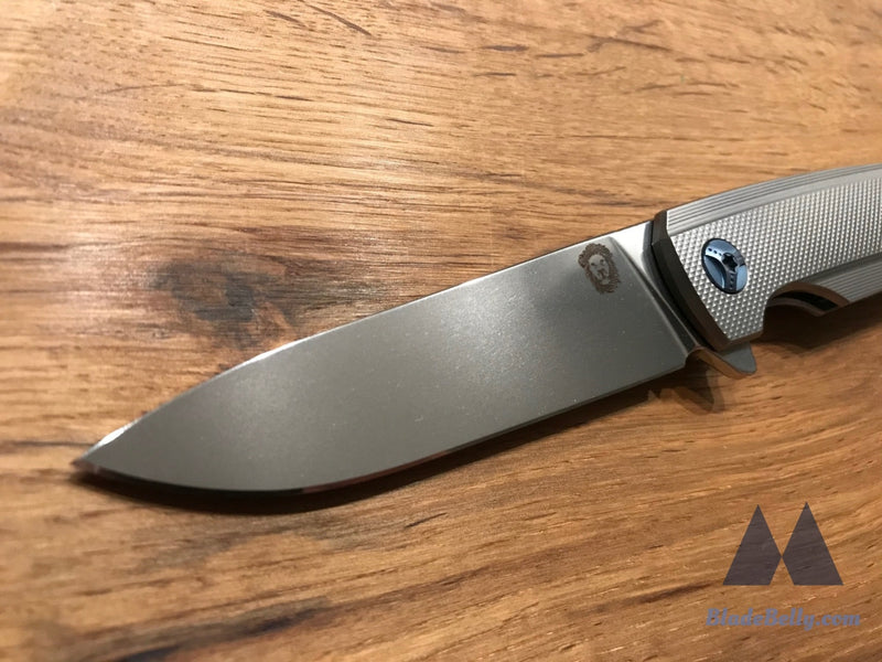 Holt Specter - Cpm20Cv Near Mirror Blade Nude Checkered Handle