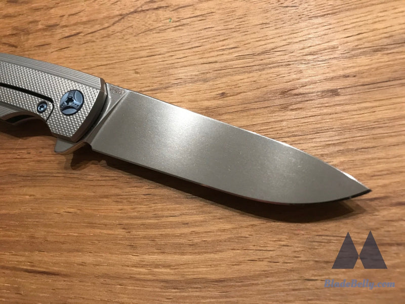 Holt Specter - Cpm20Cv Near Mirror Blade Nude Checkered Handle