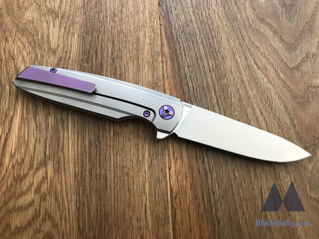 Holt Specter - Polished Stonewash Checkered Nude Titanium