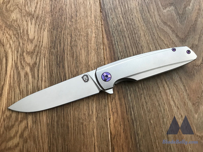 Holt Specter - Polished Stonewash Checkered Nude Titanium