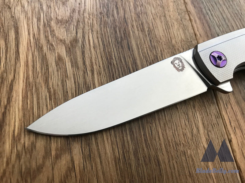 Holt Specter - Polished Stonewash Checkered Nude Titanium