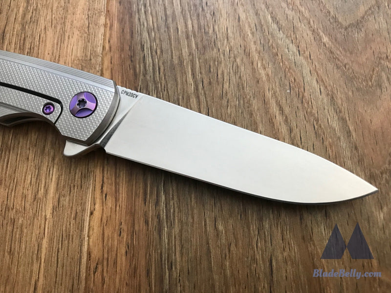 Holt Specter - Polished Stonewash Checkered Nude Titanium