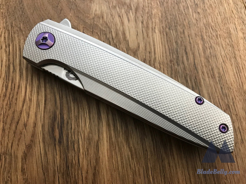 Holt Specter - Polished Stonewash Checkered Nude Titanium