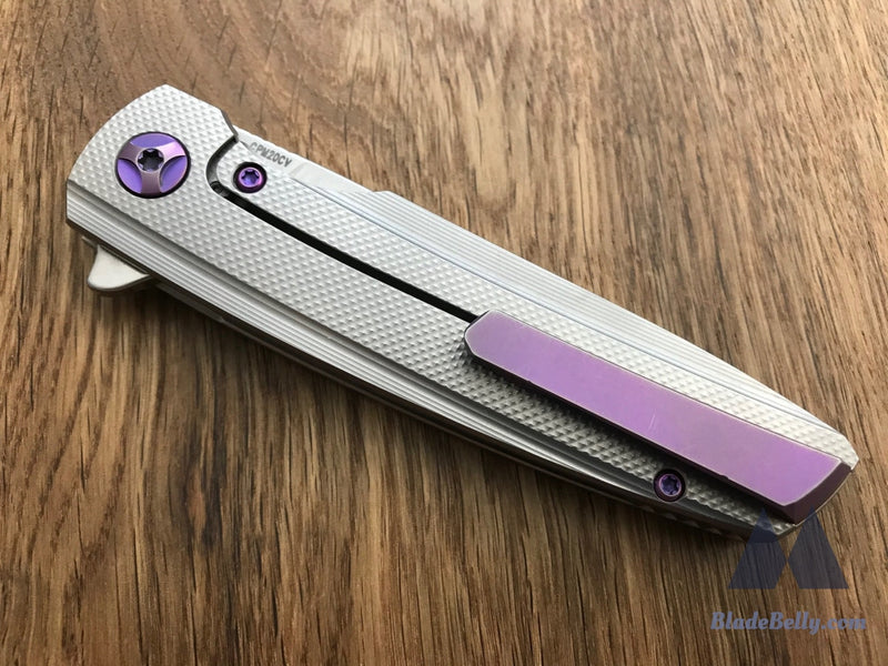 Holt Specter - Polished Stonewash Checkered Nude Titanium