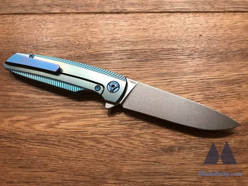 Holt Specter - Polished Stonewash Moray 2.0 Dual Anodize Handle