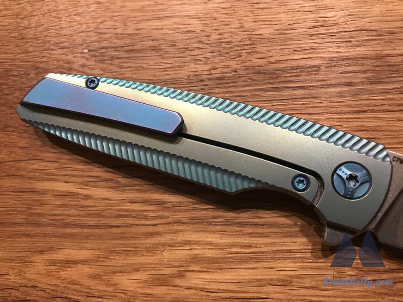 Holt Specter - Polished Stonewash Moray 2.0 Dual Anodize Handle