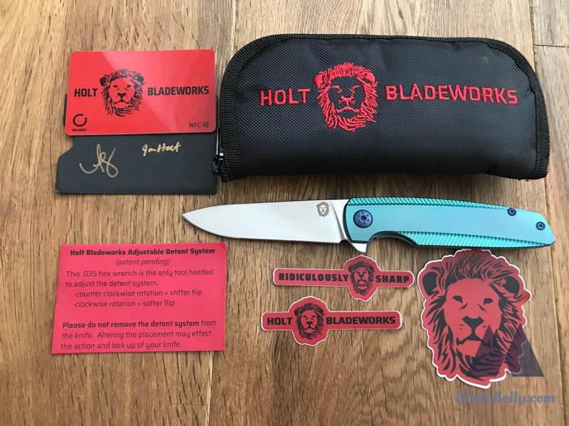 Holt Specter - Polished Stonewashed Moray Anodized 2.0