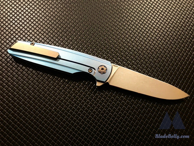 Holt Specter V3 - Polished Stonewashed Blue Pinstripes