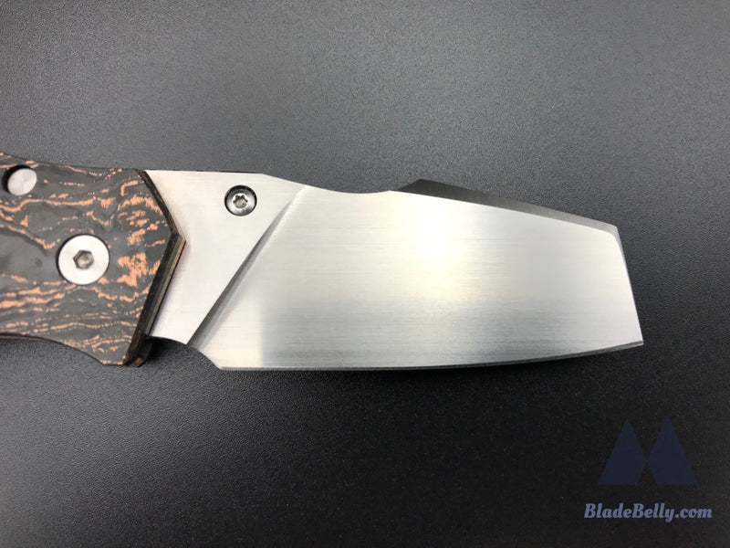 Jason Guthrie Rover 2 - Hand Satin Sheepsfoot Copper Lava Carbon Fiber