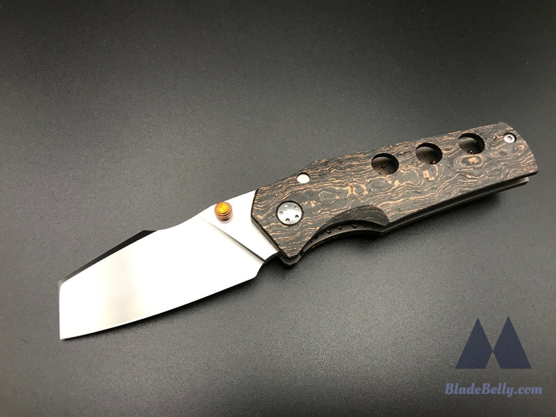 Jason Guthrie Rover 2 - Hand Satin Sheepsfoot Copper Lava Carbon Fiber