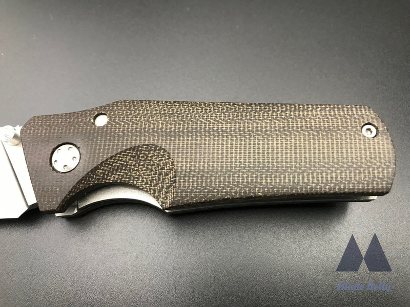 Jason Guthrie Rover - Satin Sheepsfoot And Green Micarta