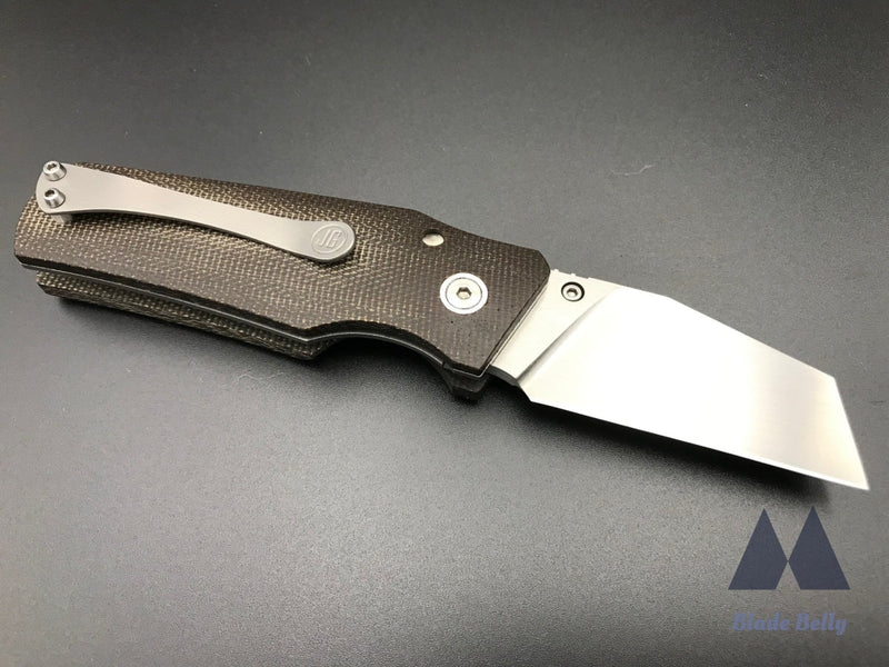 Jason Guthrie Rover - Satin Sheepsfoot And Green Micarta