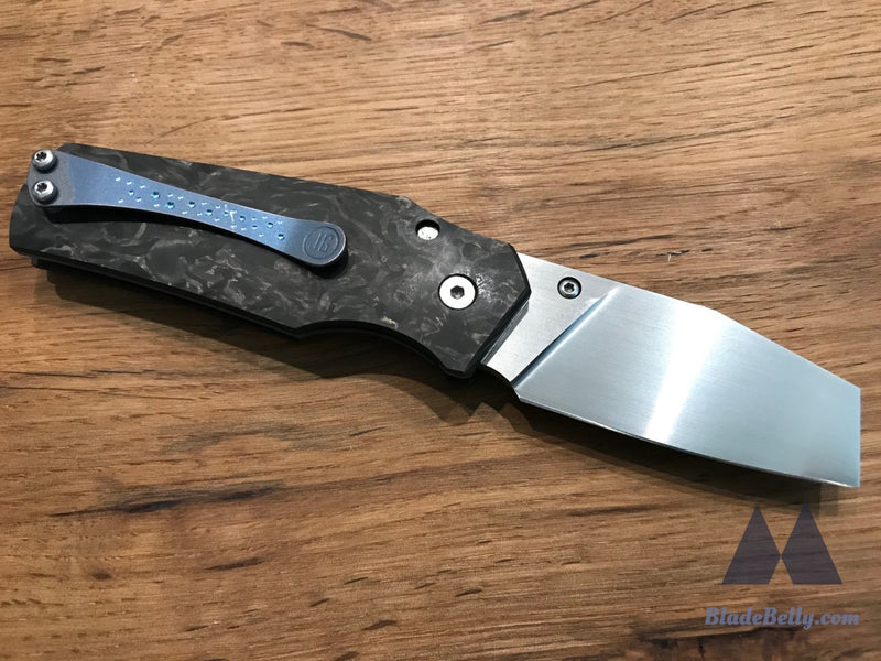 Jason Guthrie Rover - Satin Sheepsfoot Marbled Carbon Fiber