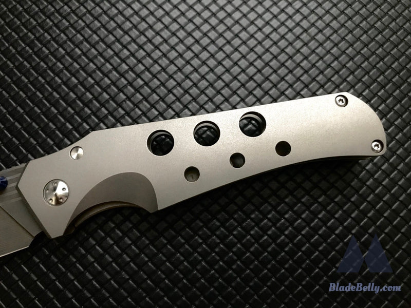 Jason Guthrie Scout - Bacon Wharncliffe Timascus Clip