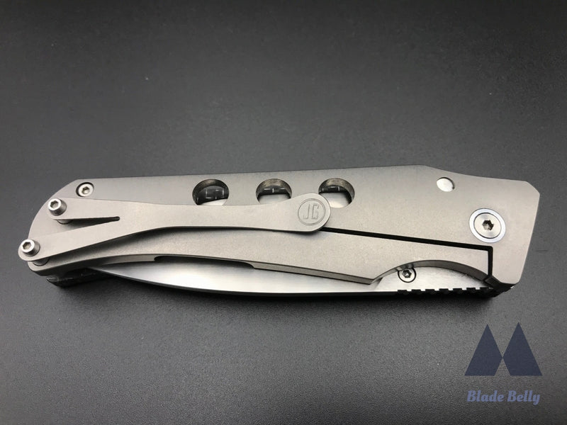 Jason Guthrie Scout - Satin Drop Point And Lightning Strike Carbon Fiber