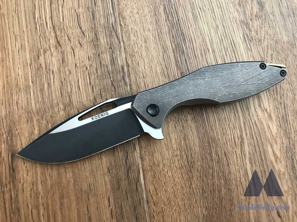 Koenig Arius - 204P Dlc Patterned Bronze Lightening Pockets