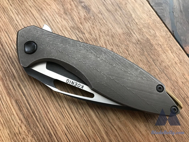 Koenig Arius - 204P Dlc Patterned Bronze Lightening Pockets