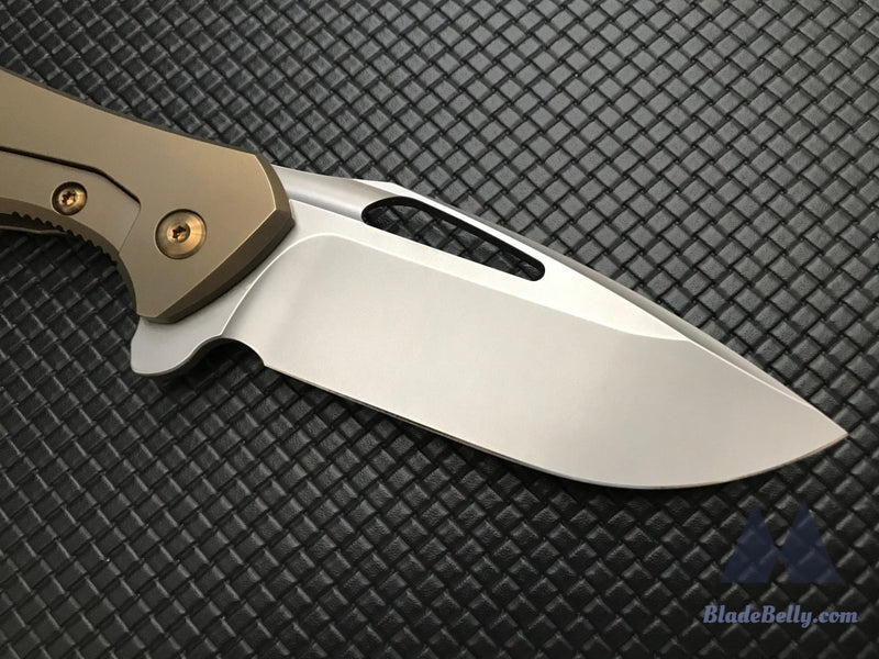 Koenig Arius - Burnished Blade Timascus Clip