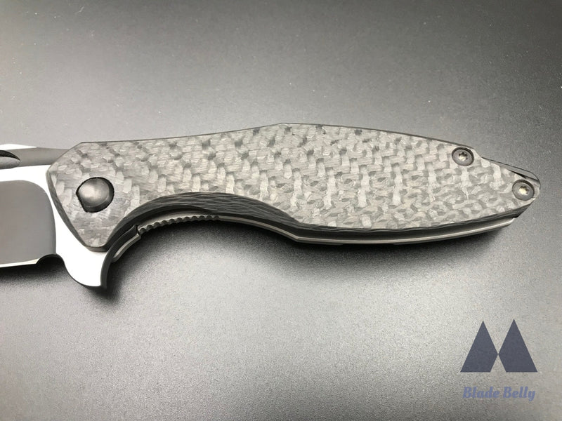 Koenig Arius - Dlc Blade & Satin Flats W/ Carbon Fiber Handle