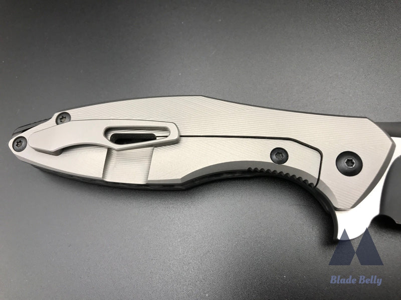 Koenig Arius - Dlc Blade & Satin Flats W/ Carbon Fiber Handle