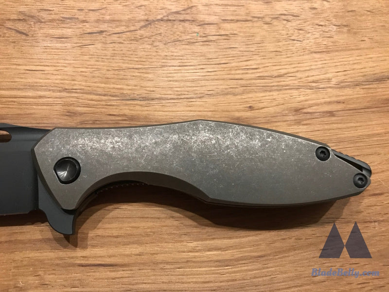 Koenig Arius - Dlc Drop Point Stonewashed Bronze Handles And Hardware