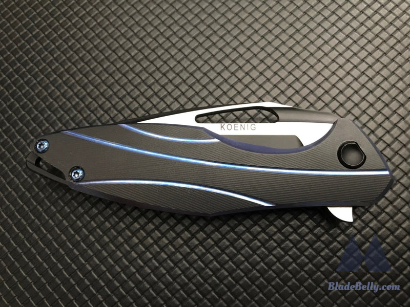 Koenig Arius - Dlc Polished Flats Milled Handle