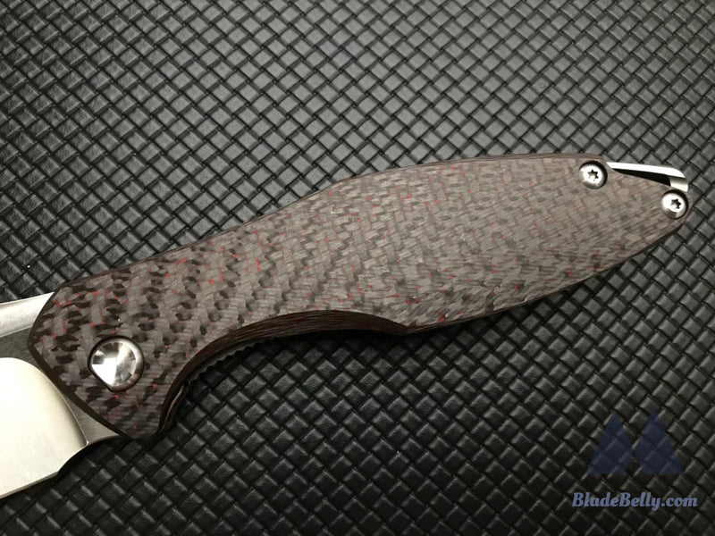 Koenig Arius Flipper Delete - Red Carbon Fiber