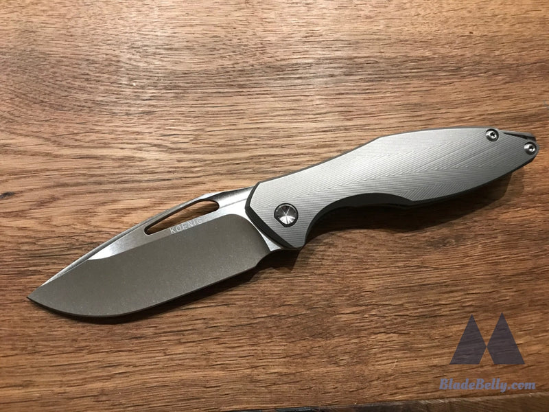 Koenig Arius - Flipper Delete Satin Flats Patterned Handle