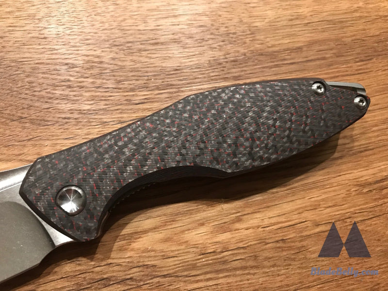 Koenig Arius - Flipper Delete Satin Flats Red Carbon Fiber