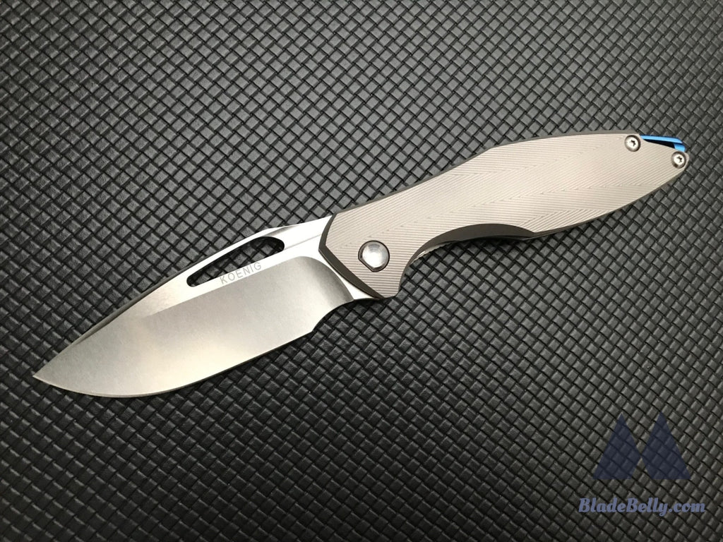 Koenig Arius - Gen 4 Flipper Delete Textured Titanium