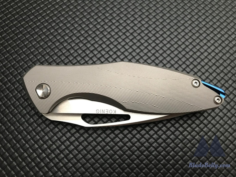 Koenig Arius - Gen 4 Flipper Delete Textured Titanium