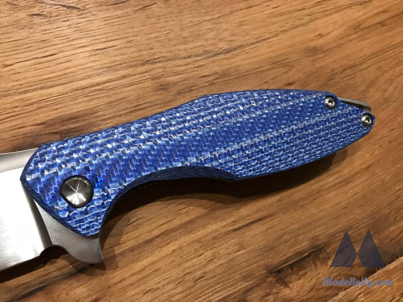 Koenig Arius - Hand Rub Blue Twill Carbon Fiber With Lightening Pockets