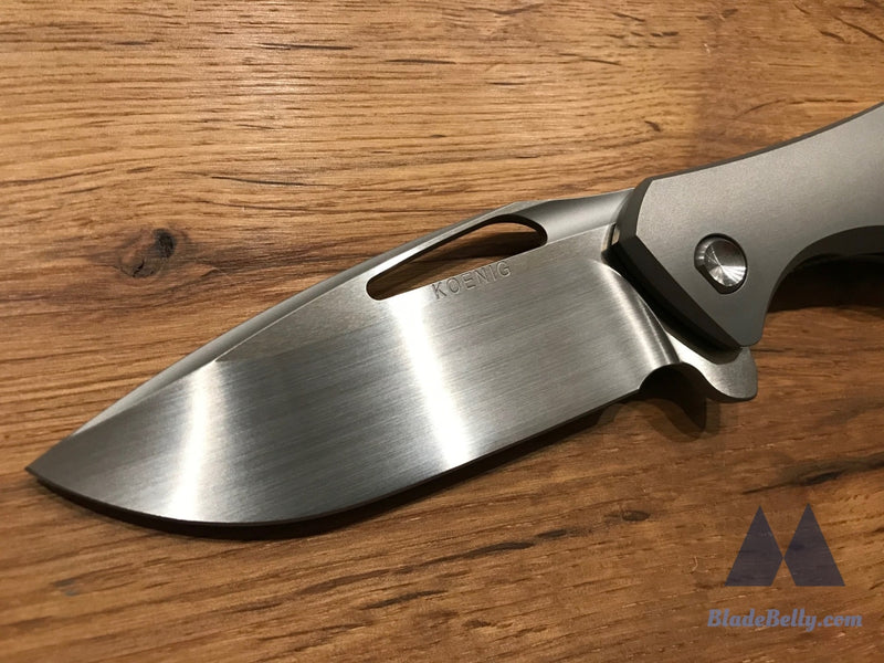 Koenig Arius - Hand Rub Smooth Contoured Ti