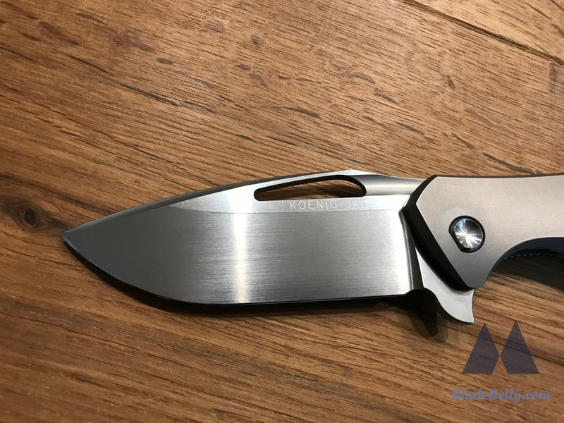 Koenig Arius - Hand Rub With Smooth Titanium Lightening Pockets