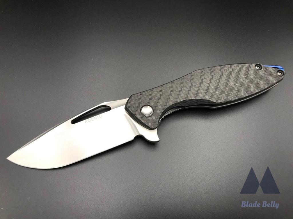 Koenig Arius - Hand Rubbed Blade W/ Carbon Fiber Handle