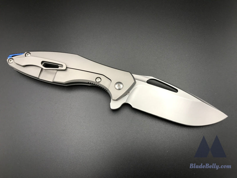 Koenig Arius - M390 Stonewashed With Smooth Ti And Lightening Pockets