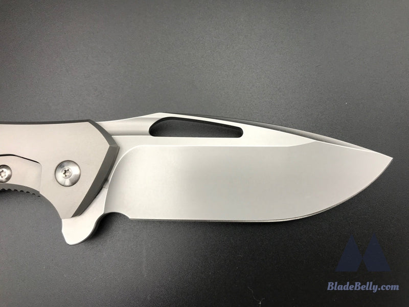 Koenig Arius - M390 Stonewashed With Smooth Ti And Lightening Pockets